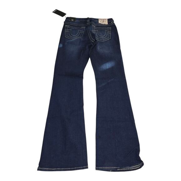 True‎ Religion Becca Mid Rise Bootcut Women's Dark Wash Blue Jeans Size 27 New - Picture 5 of 15